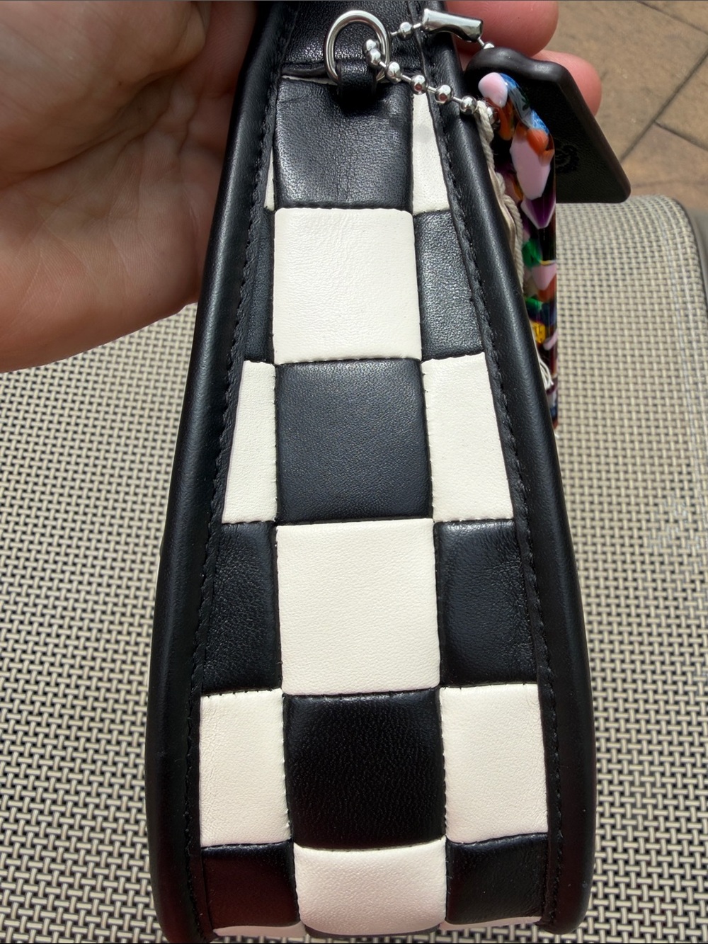 NWT Coach Coachtopia Ergo Bag in Checkerboard - Picture 6 of 7